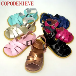 COPODENIEVE Kids shoes boys style sandals baby shoes casual sandals anti-slip hollow air sport children sandals boys sandals