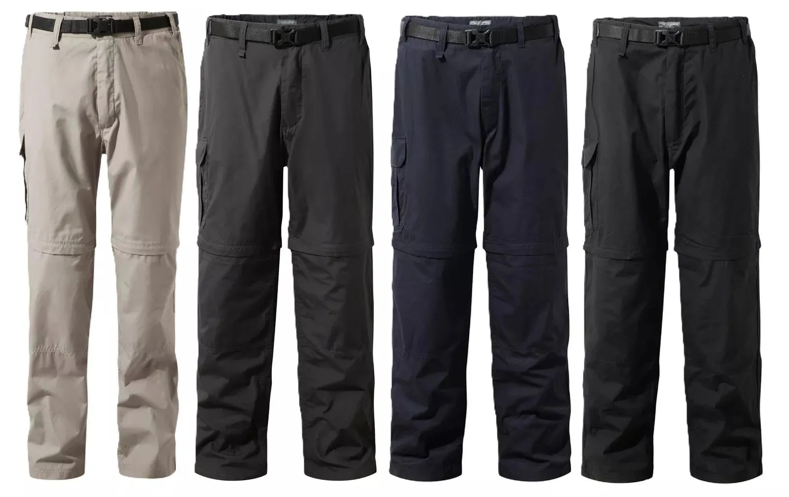 Craghoppers Mens Kiwi Zip Off Convertible Nosi Trousers