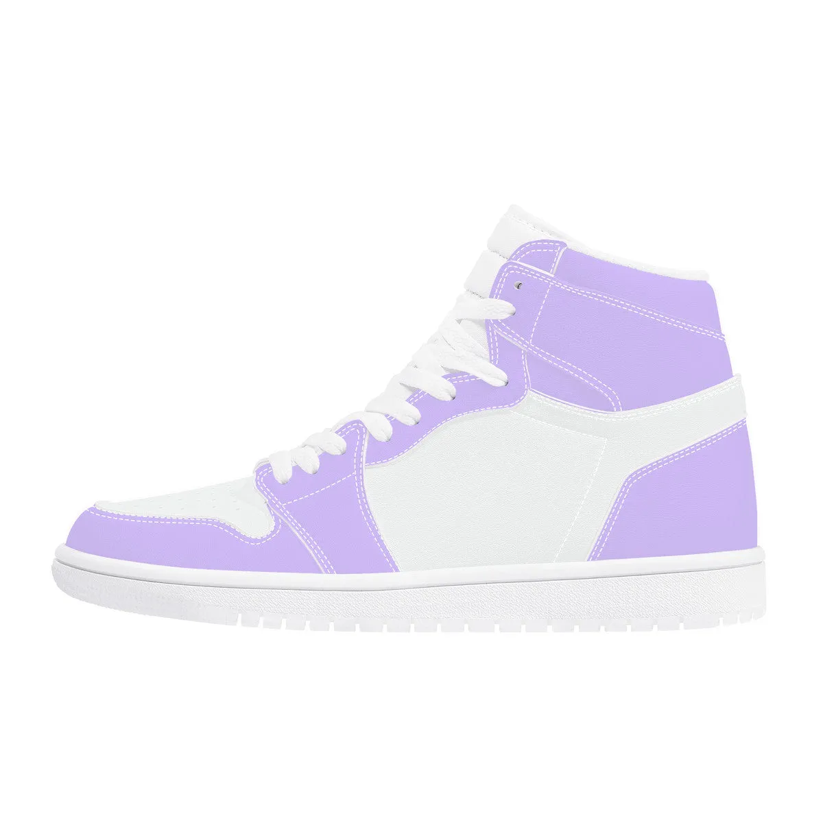 Create Your Own - High Top Synthetic Leather Sneaker