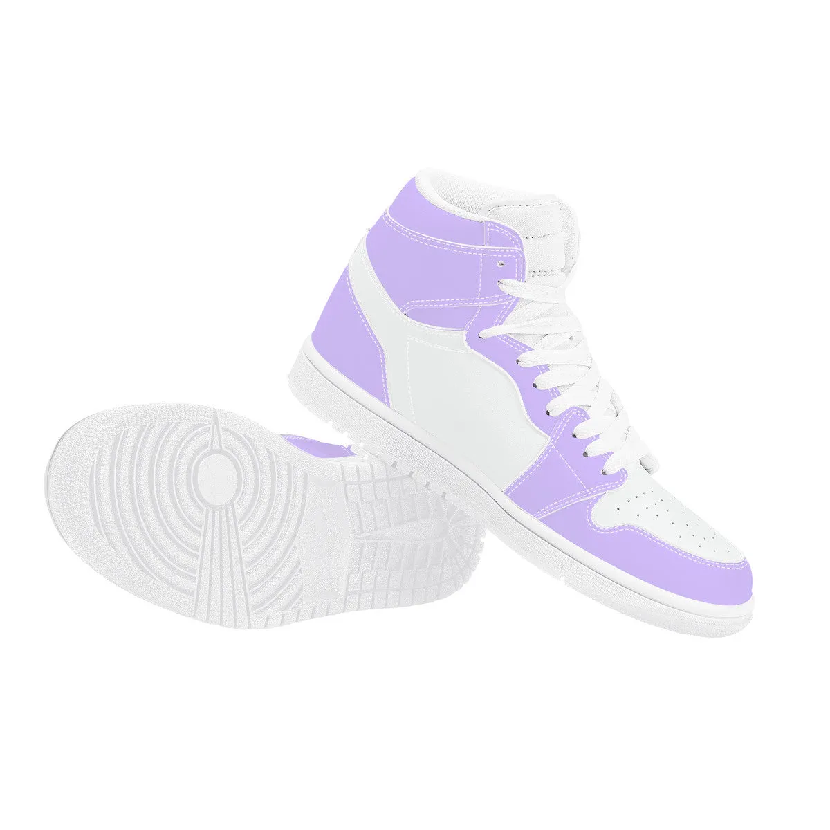 Create Your Own - High Top Synthetic Leather Sneaker