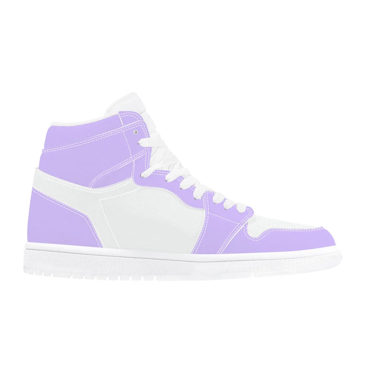 Create Your Own - High Top Synthetic Leather Sneaker