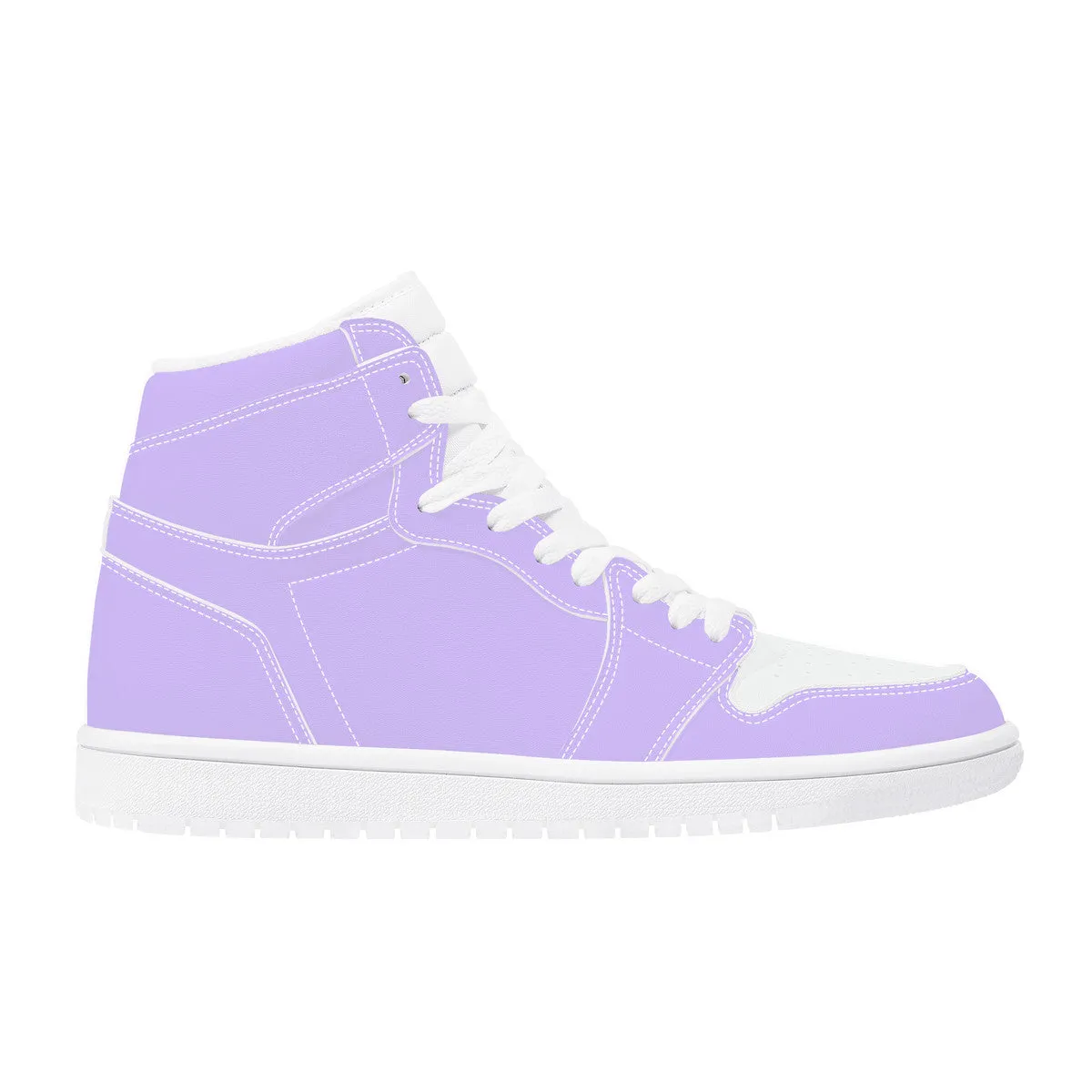 Create Your Own - High Top Synthetic Leather Sneaker