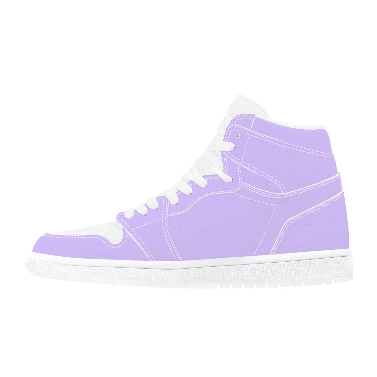 Create Your Own - High Top Synthetic Leather Sneaker