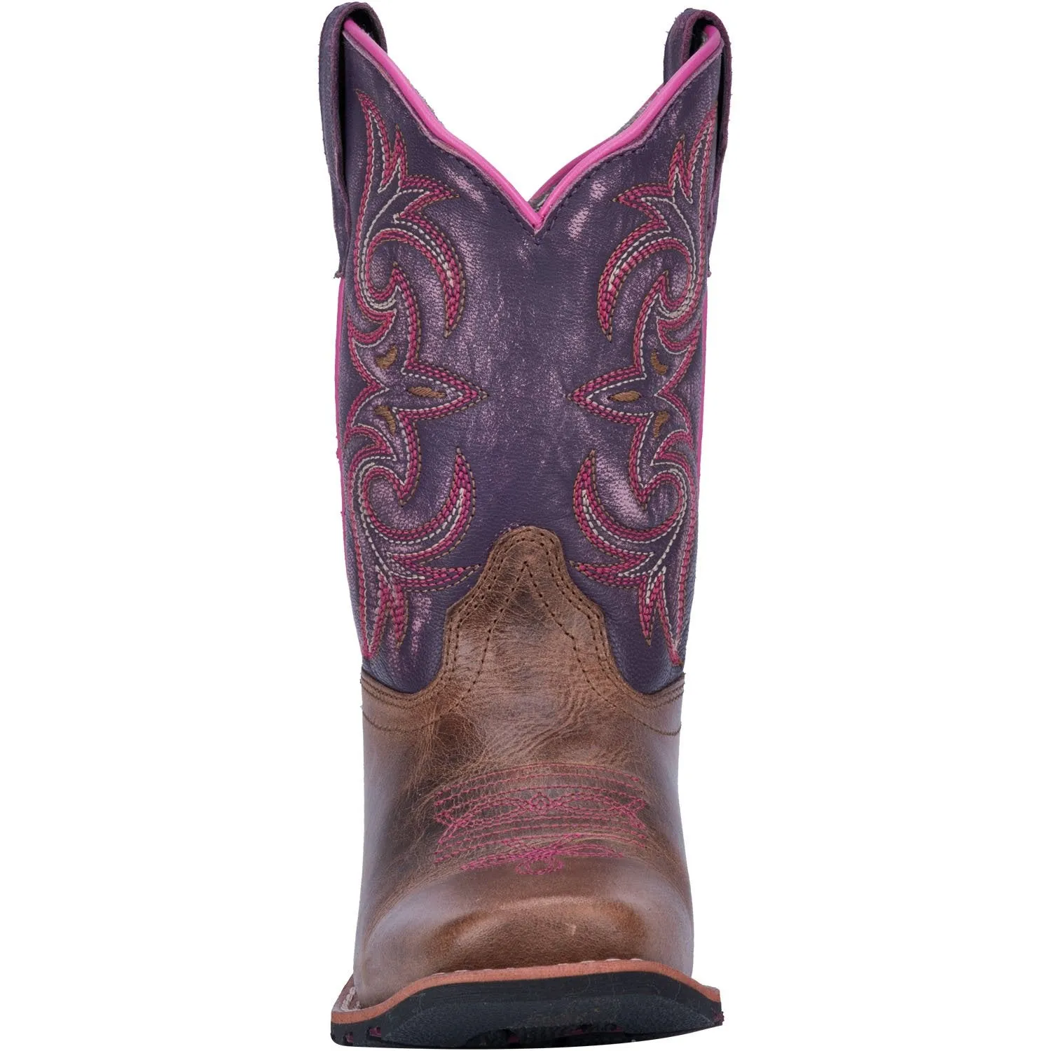 DAN POST KID'S MAJESTY LEATHER WESTERN BOOT (8.5-3.5) - DPC2947