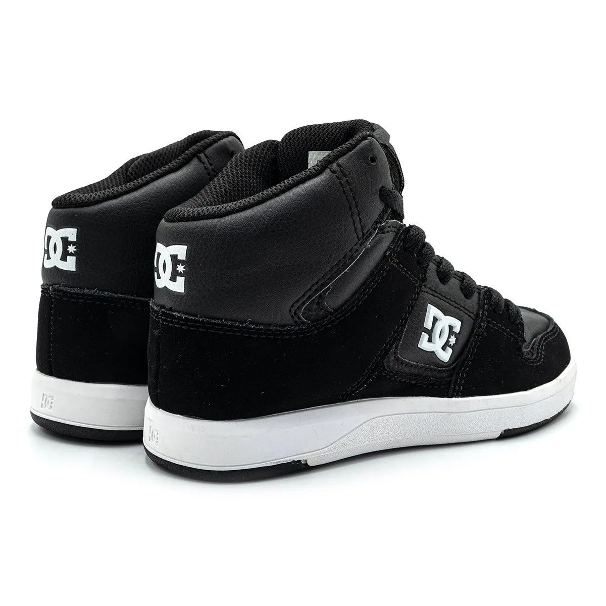 Dc Cure Sneakers Leather Black Colour For Kids