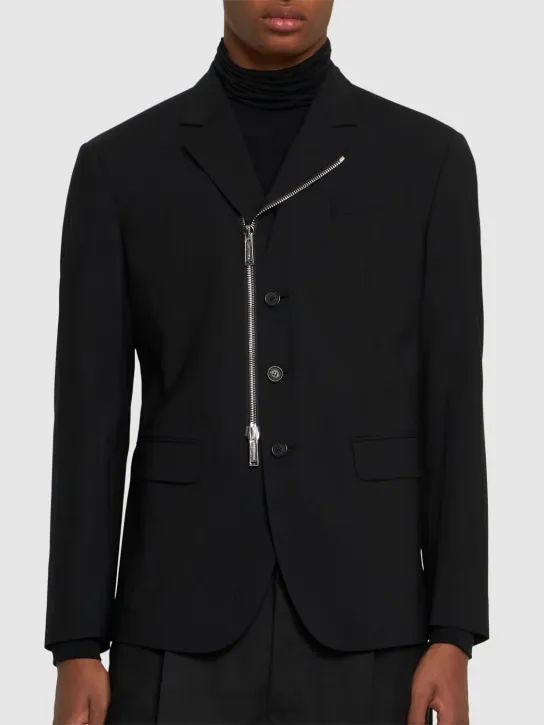 Dsquared2   D2 Headquarter relaxed shoulder jacket 