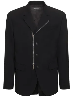 Dsquared2   D2 Headquarter relaxed shoulder jacket 