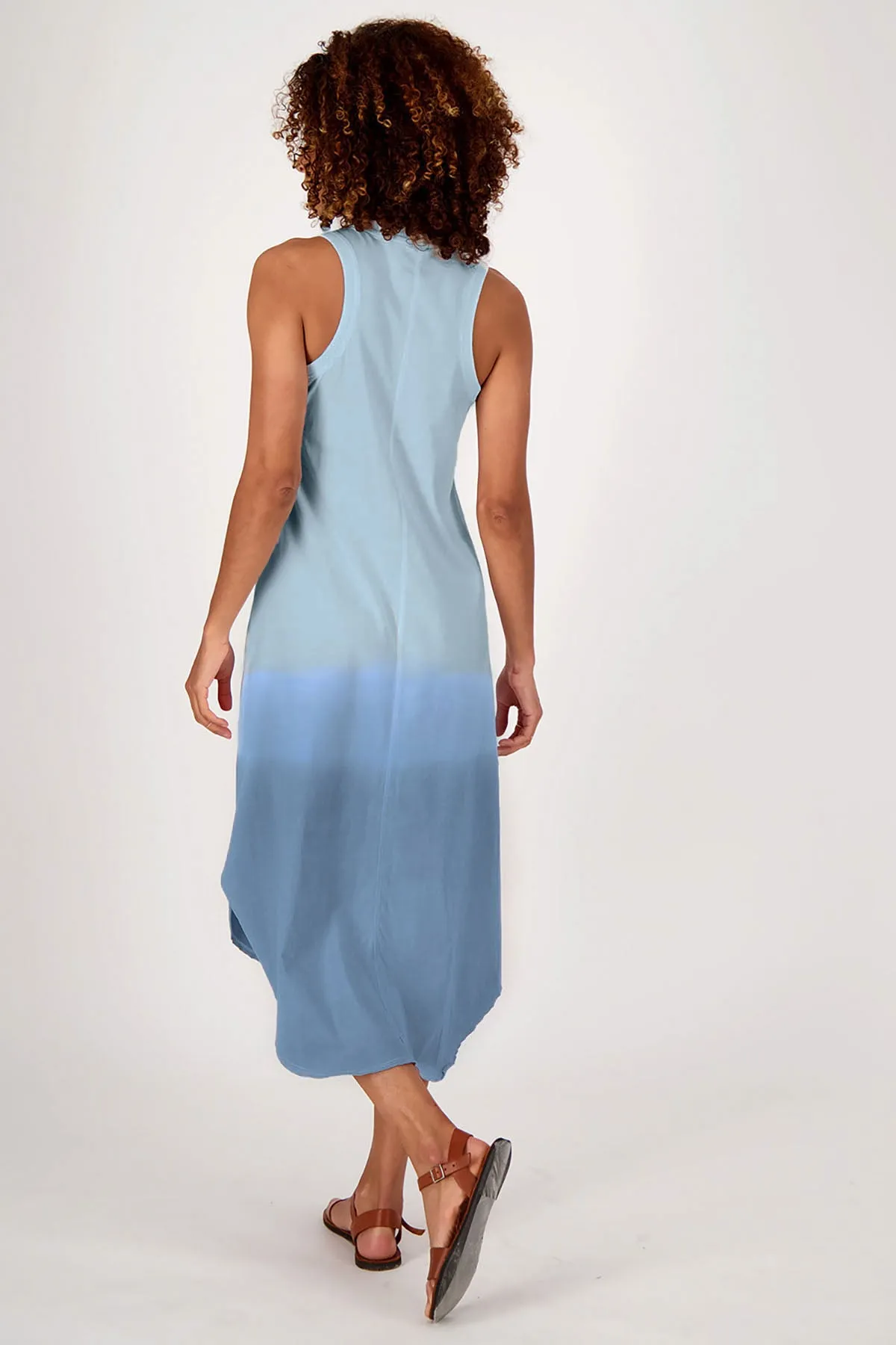 Easy to Love Midi Dress - Dip Dye