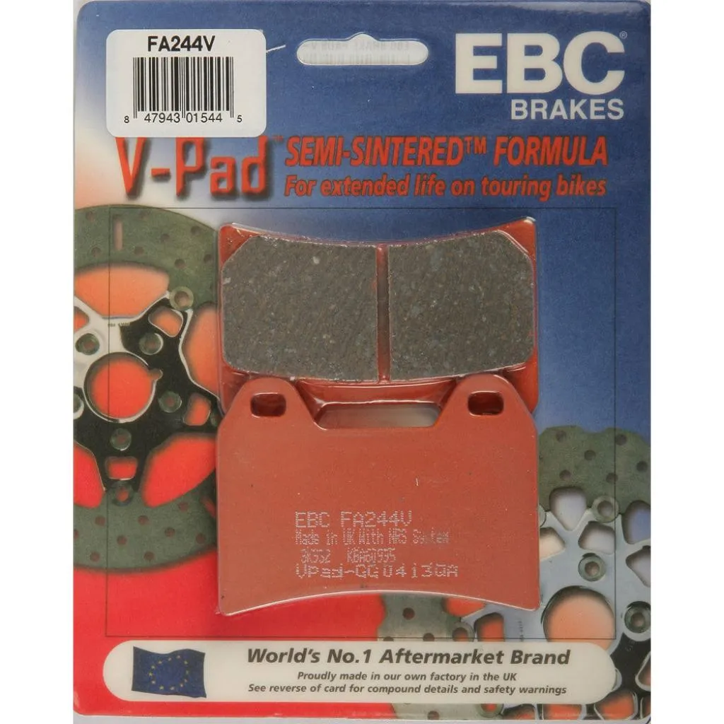 EBC Semi-Sintered Brake Pads | FA244V