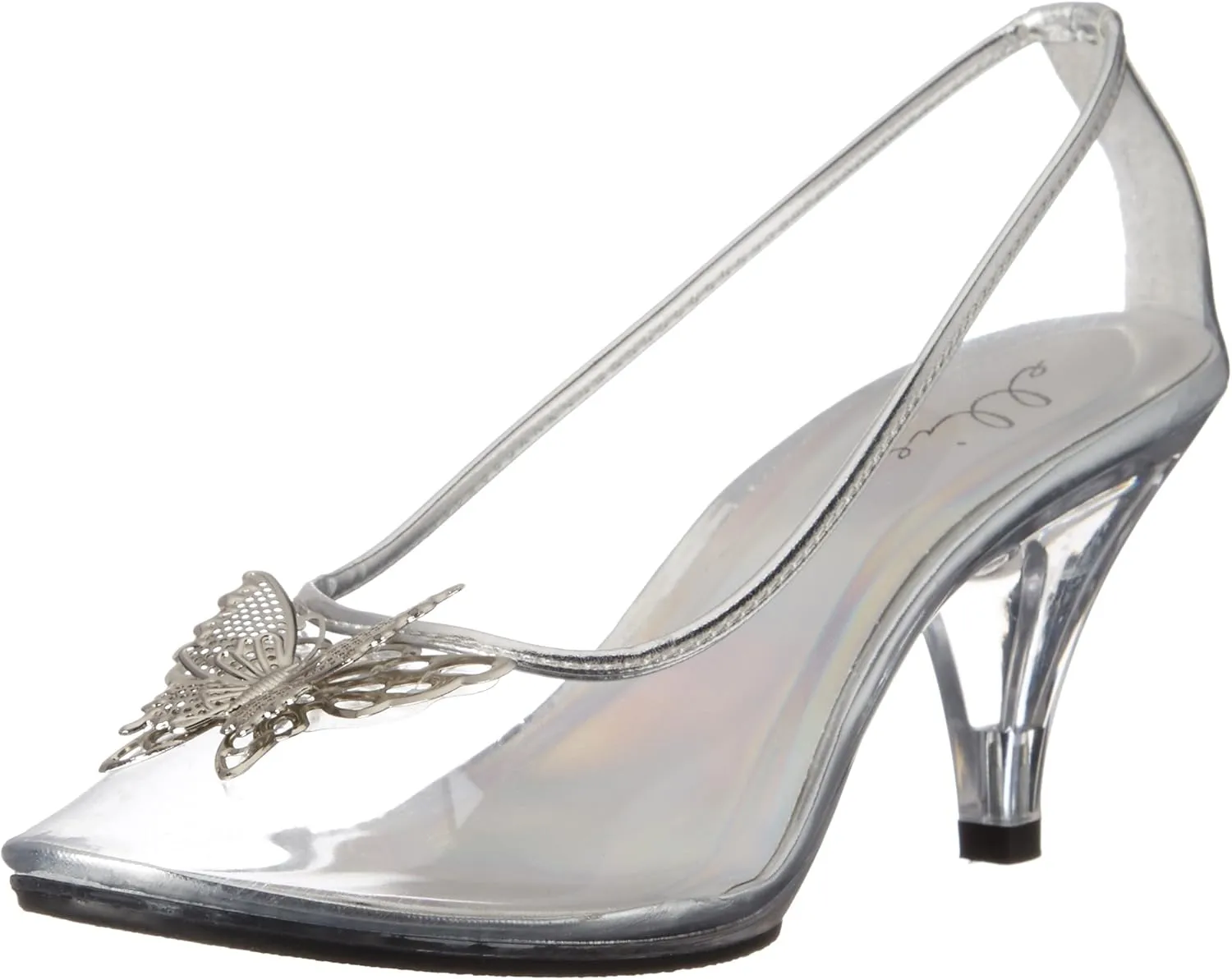 Ellie Shoes Glass Slipper Heels for Women