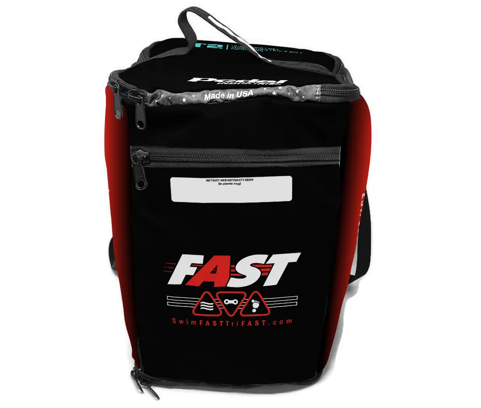 FAST Swim and Tri Club 2023 TRIATHLON SPECIFIC RaceDay Bag