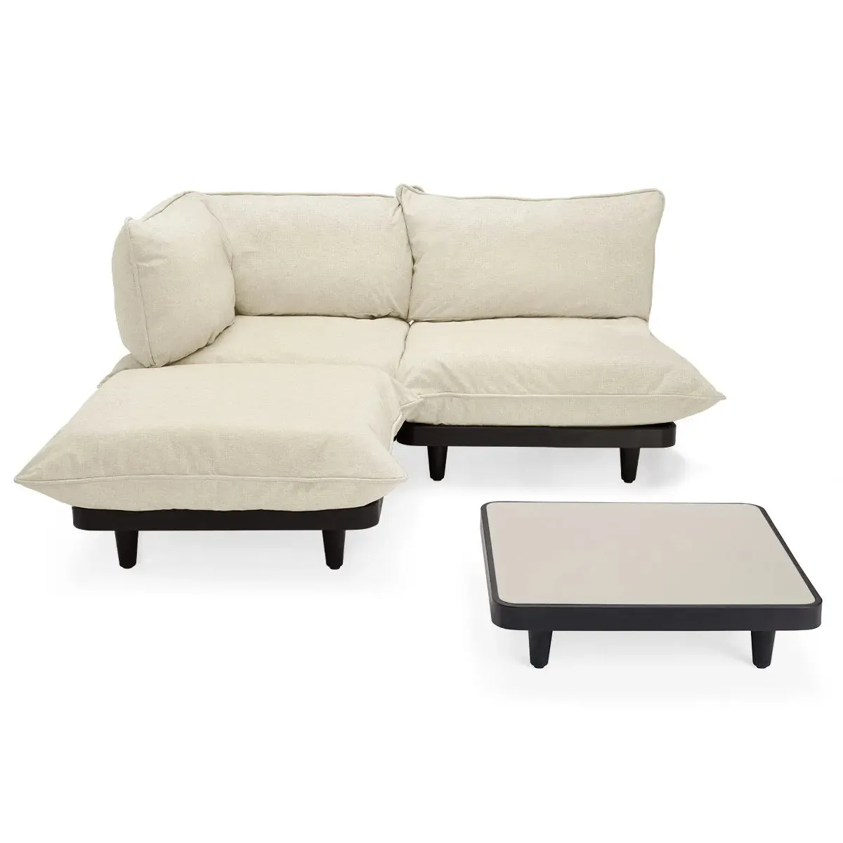 Fatboy Paletti 2-Seat Outdoor Sofa with Footstool and Table (Sahara)