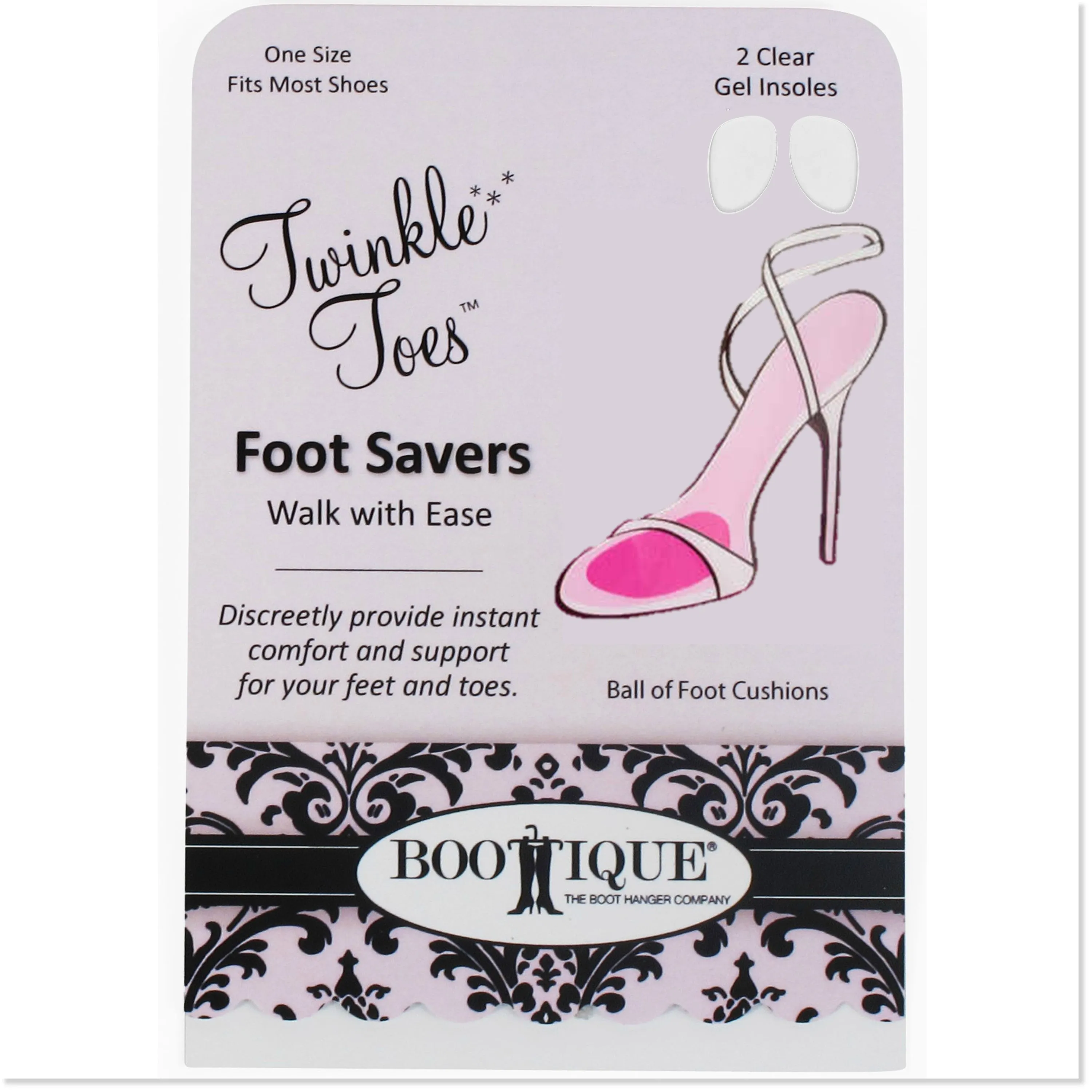 Foot Savers™ Gel Ball-of-Foot Cushion Inserts