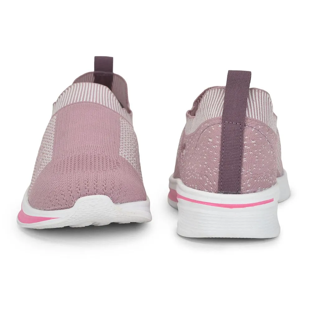 FORCE 10 Sports Non Lacing Shoe For Ladies (Pink) NORRIS-2E By Liberty