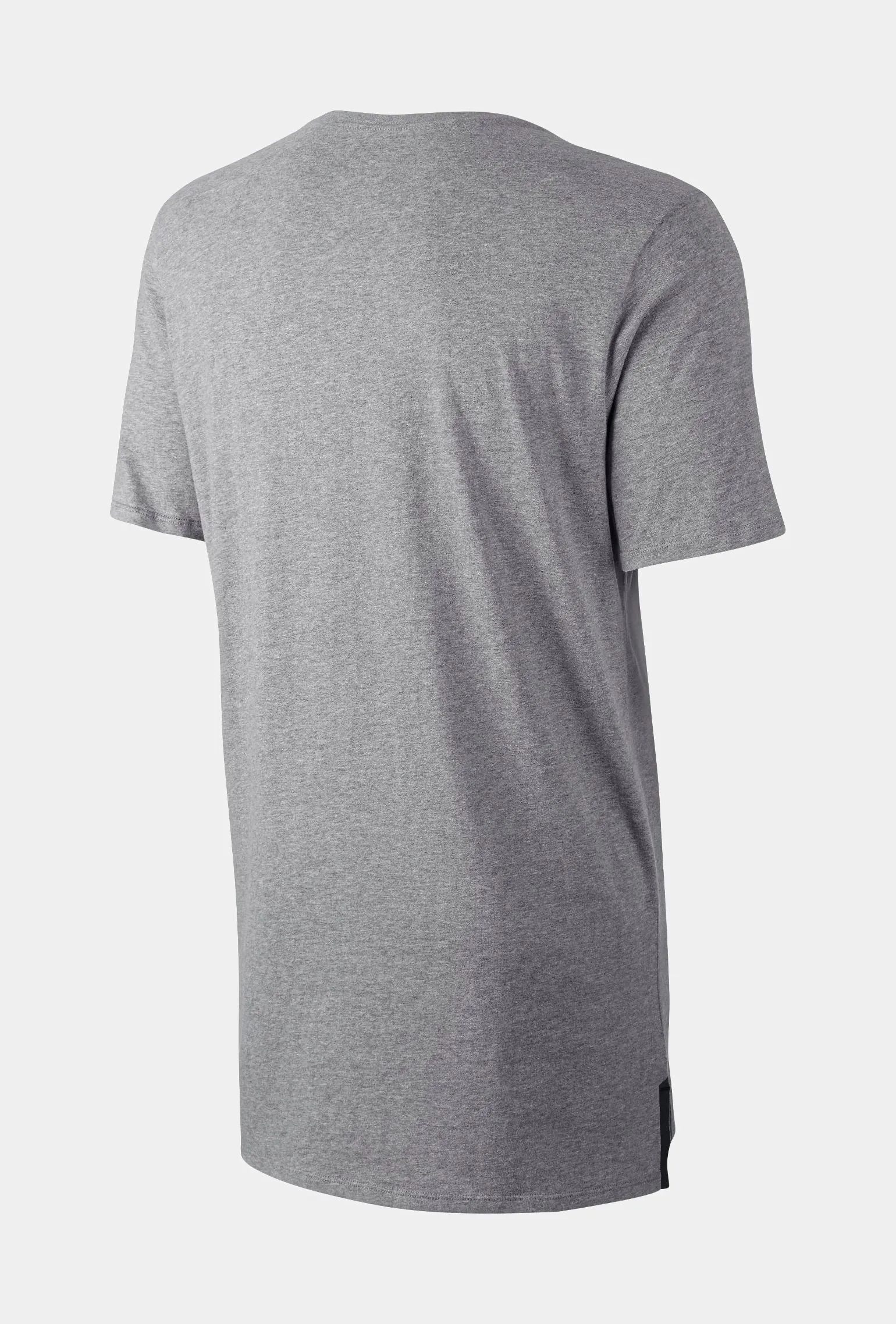 Futura Drop Hem Mens T-Shirt (Grey/Black)