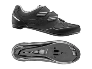 Giant Bolt Nylon SPD/SPD SL Road Shoe BLACK / SILVER Size: 47