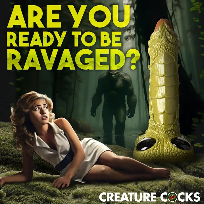 Giant Swamp Monster Scaly Dildo