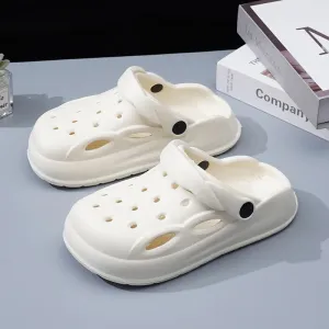 Girls eva slippers summer new soft soled large children indoor non-slip sandals two wear boys primary school students