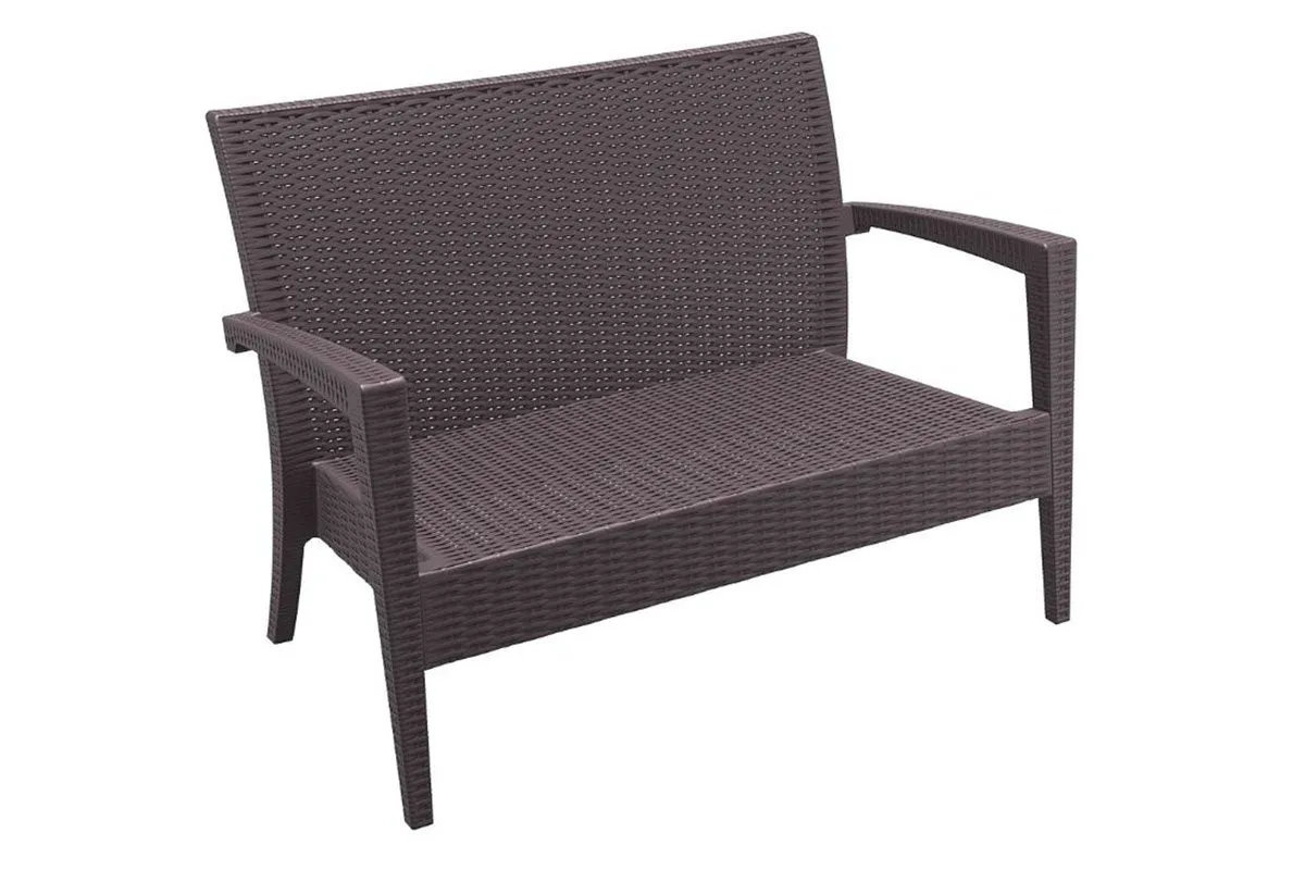 Hospitality Plus Tequila Lounge Sofa - Stackable Outdoor Chair