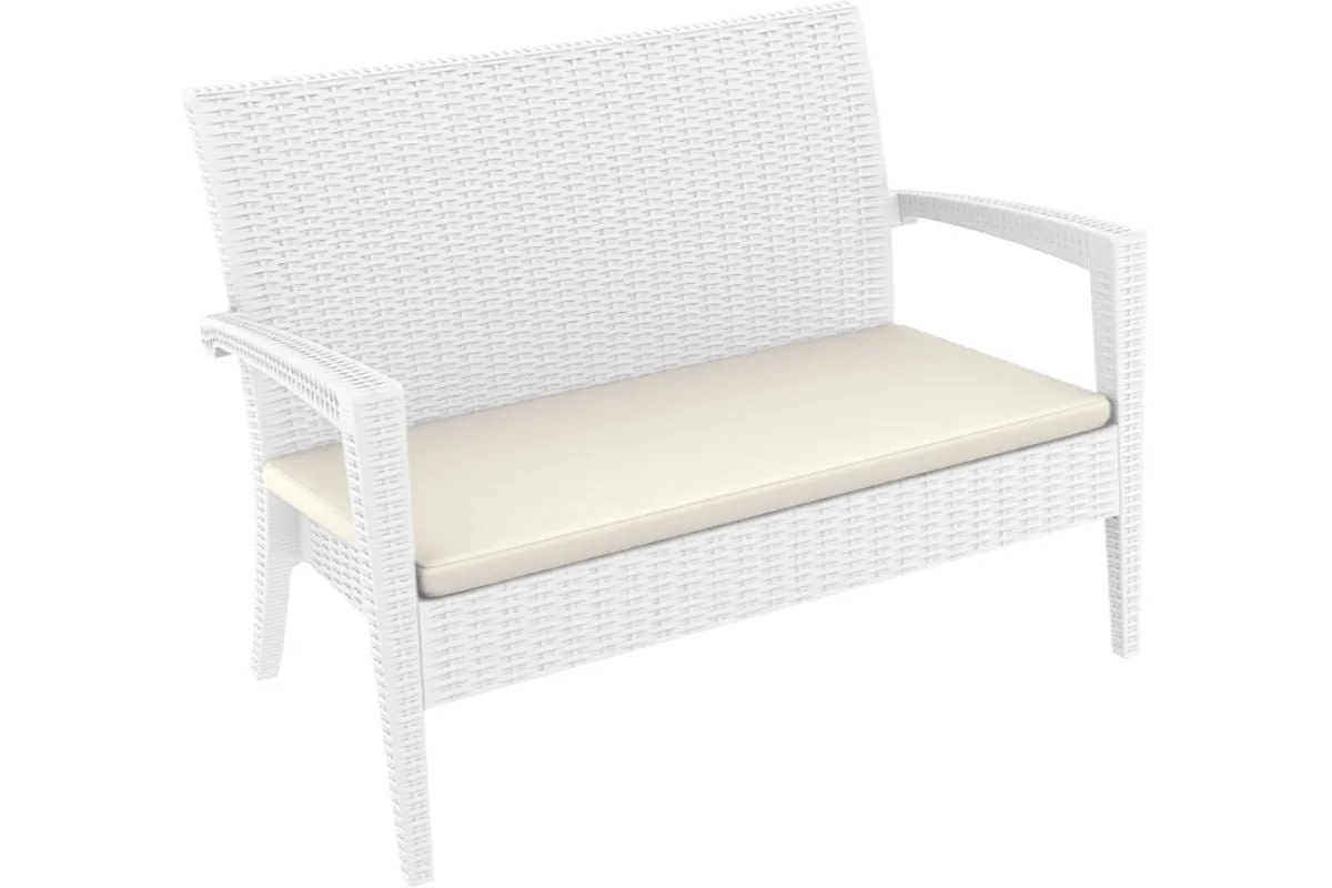 Hospitality Plus Tequila Lounge Sofa - Stackable Outdoor Chair