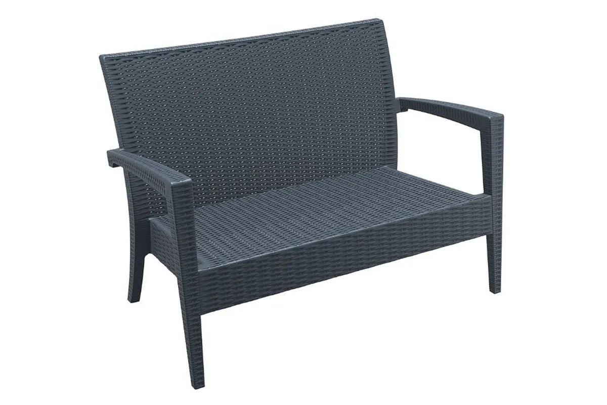 Hospitality Plus Tequila Lounge Sofa - Stackable Outdoor Chair