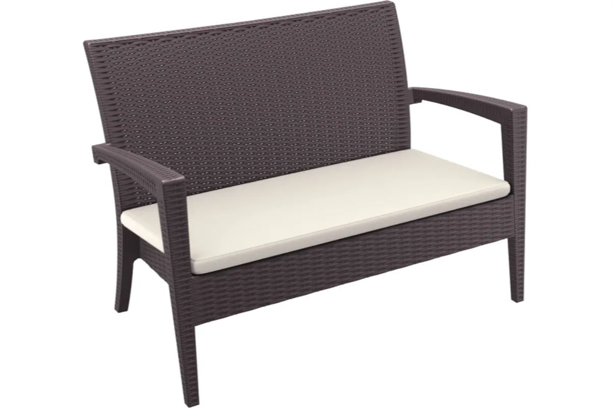 Hospitality Plus Tequila Lounge Sofa - Stackable Outdoor Chair