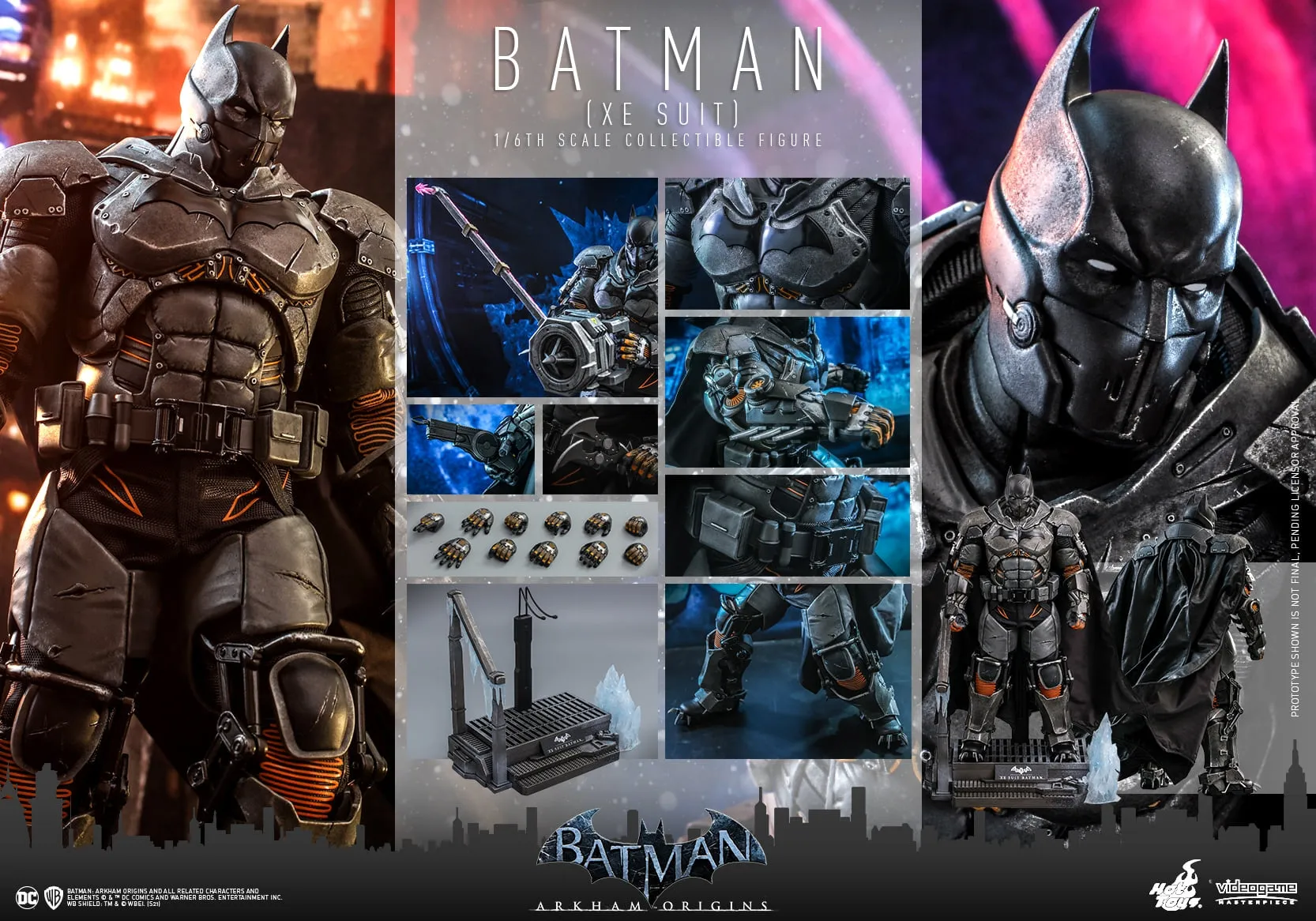 Hot Toys - VGM52 - Batman: Arkham Origins - 1/6th scale Batman (XE Suit) Collectible Figure