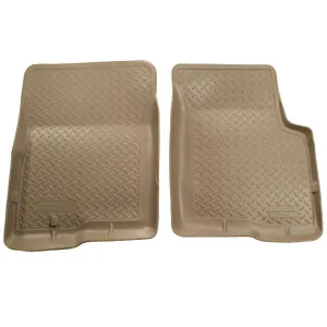 Husky Liners Classic Style Floor Liner Tan - Front | 2002-1996 Toyota 4Runner