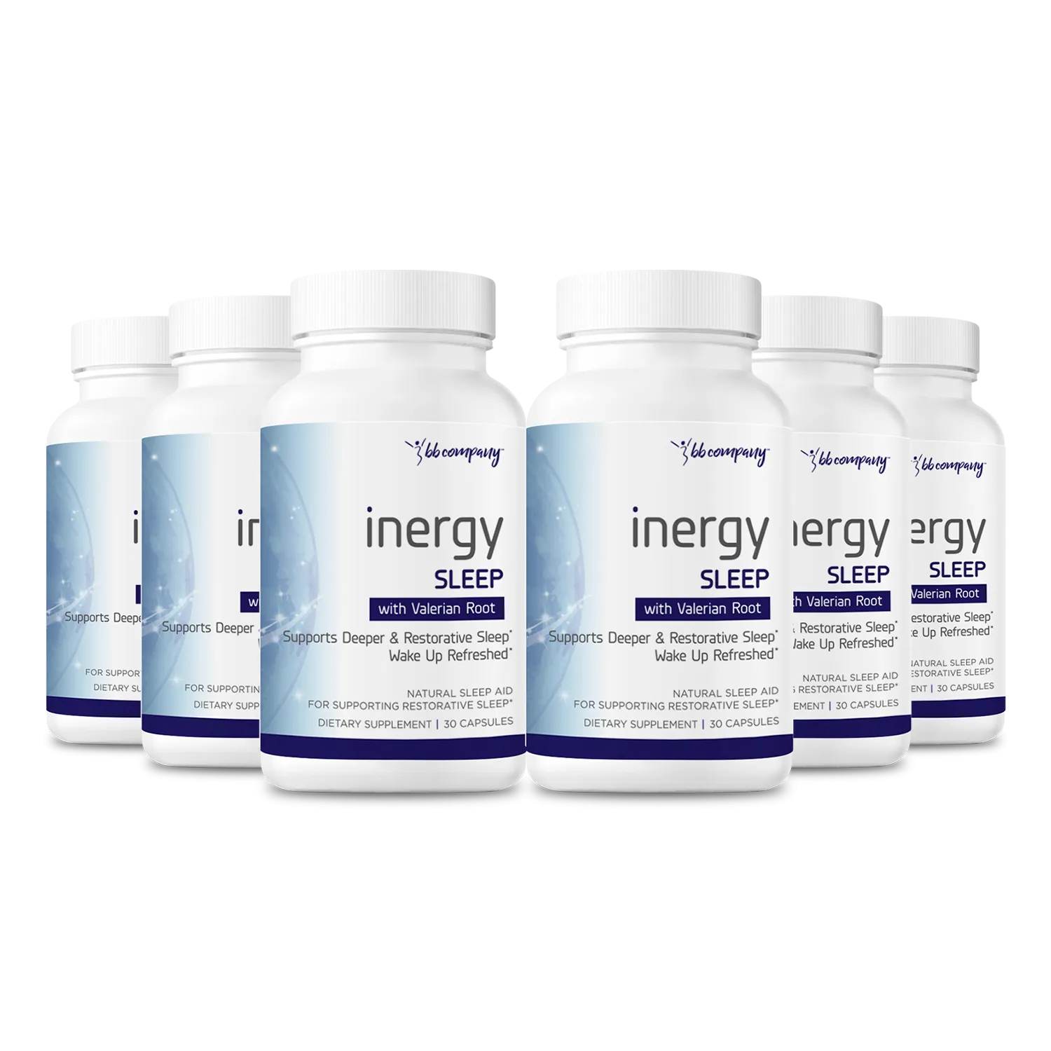 inergySLEEP 6 Bottles | Best Natural Sleep Support