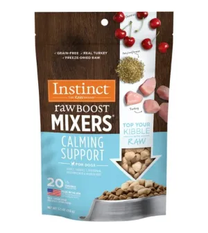 Instinct Raw Boost Mixers Freeze-Dried Topper Dog Food (Calming Support)