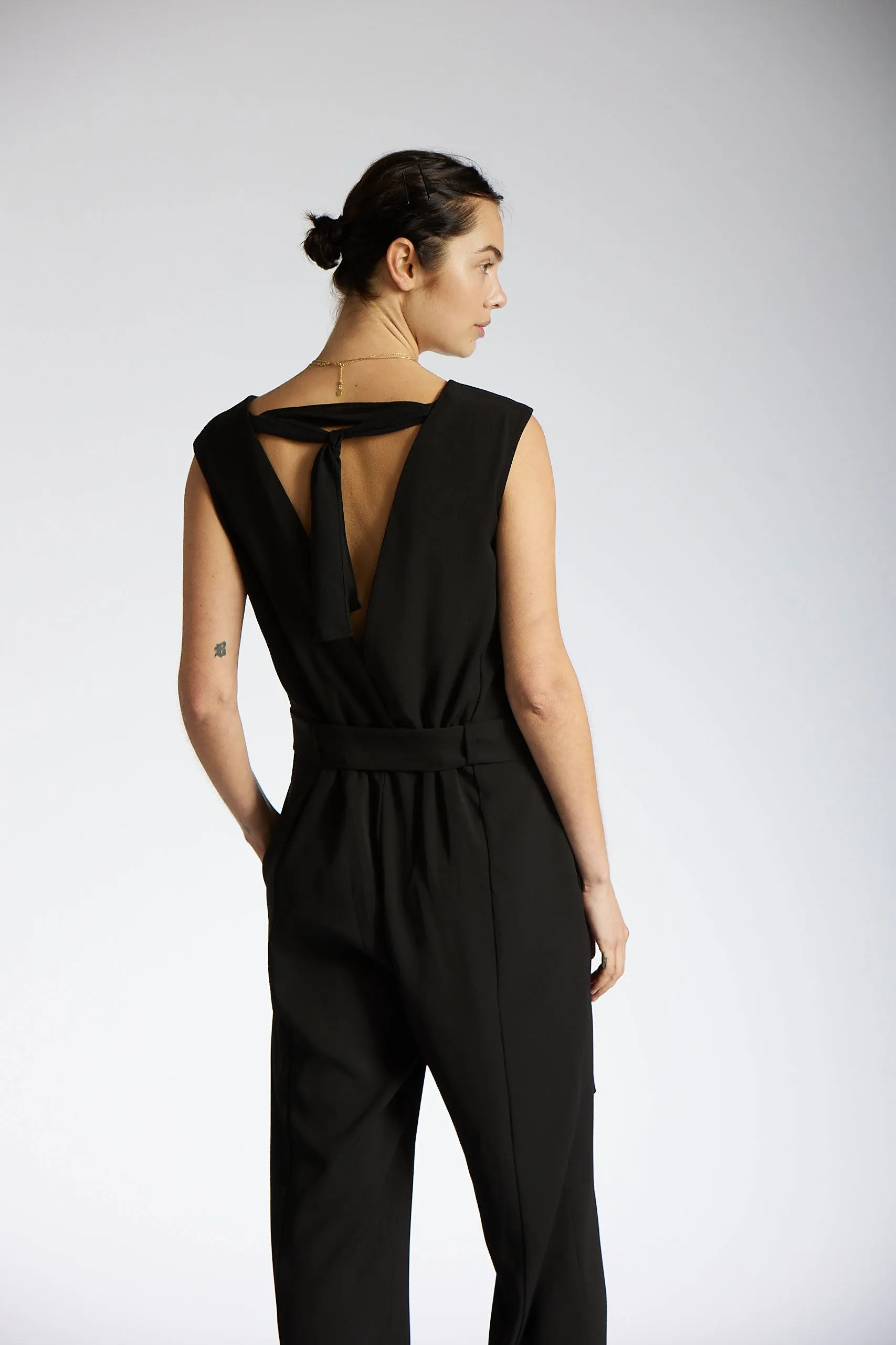 JET JUMPSUIT BLACK