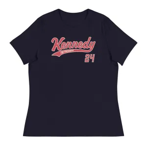 Kennedy Baseball Women's Relaxed Tee