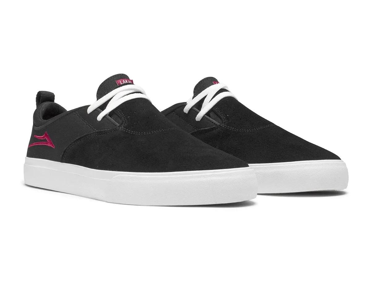 Lakai Shoes Riley 2 - Black/Red Suede