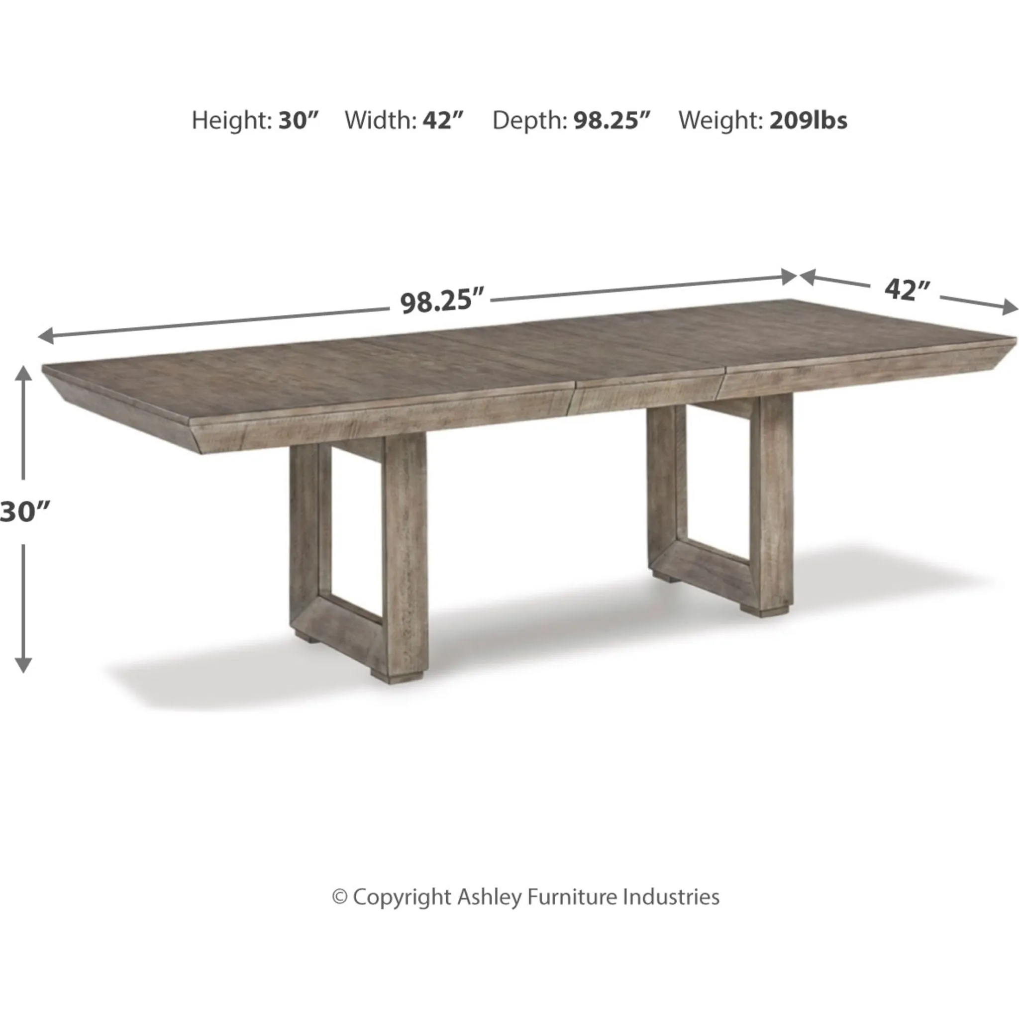 Langford-Exclusive Dining Extension Table