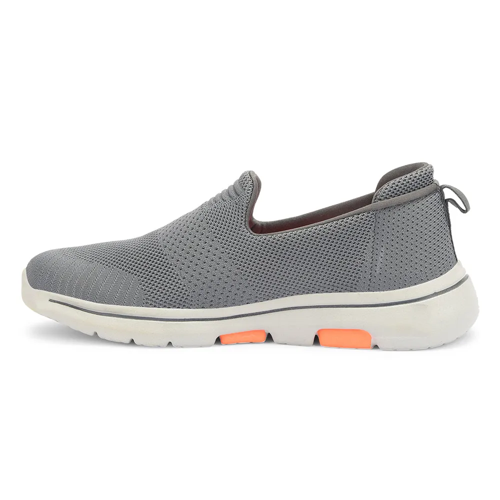 Leap7x By Liberty Men RW-08 Grey Sports Walking Shoes