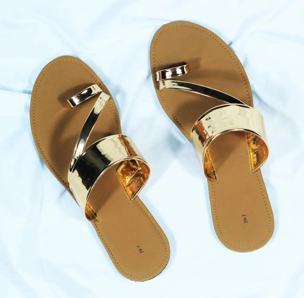 LKSH002 - Flip Flops Toe Ring Flats