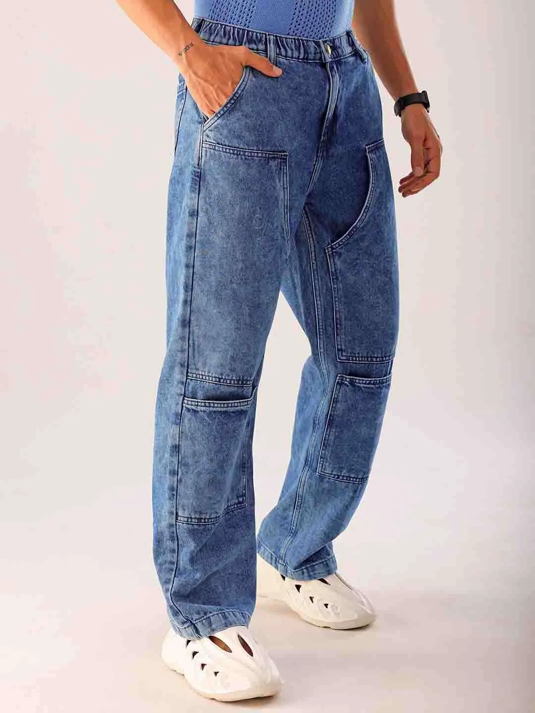 Men Blue G365 Relaxed Fit Carpenter Jeans