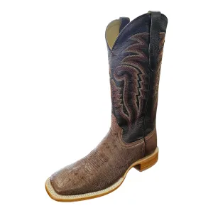 Men's Kango Tabac Smooth Quill Ostrich Boot