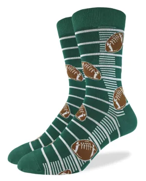 Men's King Size Football Crew Sock