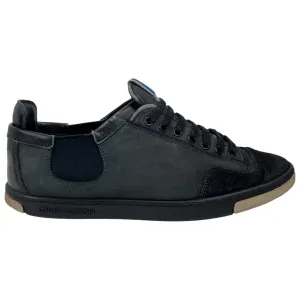 Men's Logo Low Trainers Black Size EU 40 / UK 6