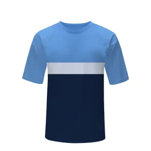 Mens Ocean Blocks Short Sleeve Tee Rashie