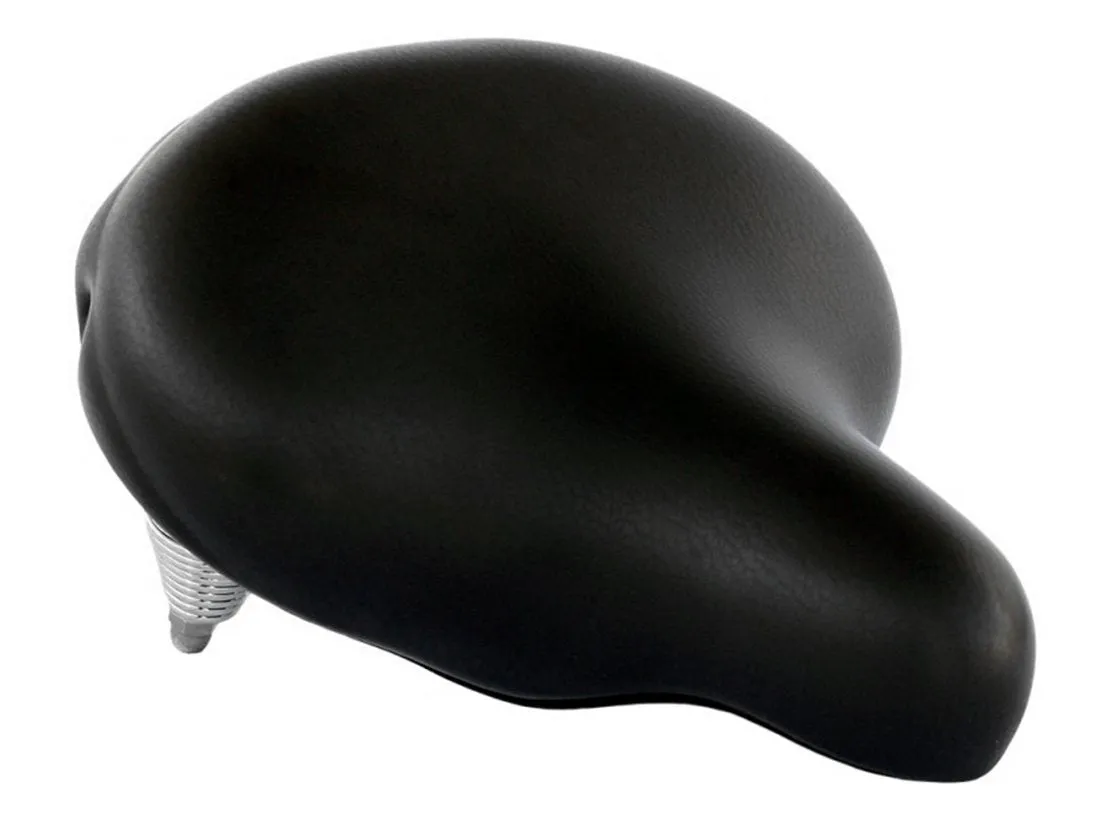 Micargi Relaxed Unisex Beach Cruiser Saddle- Black/Black