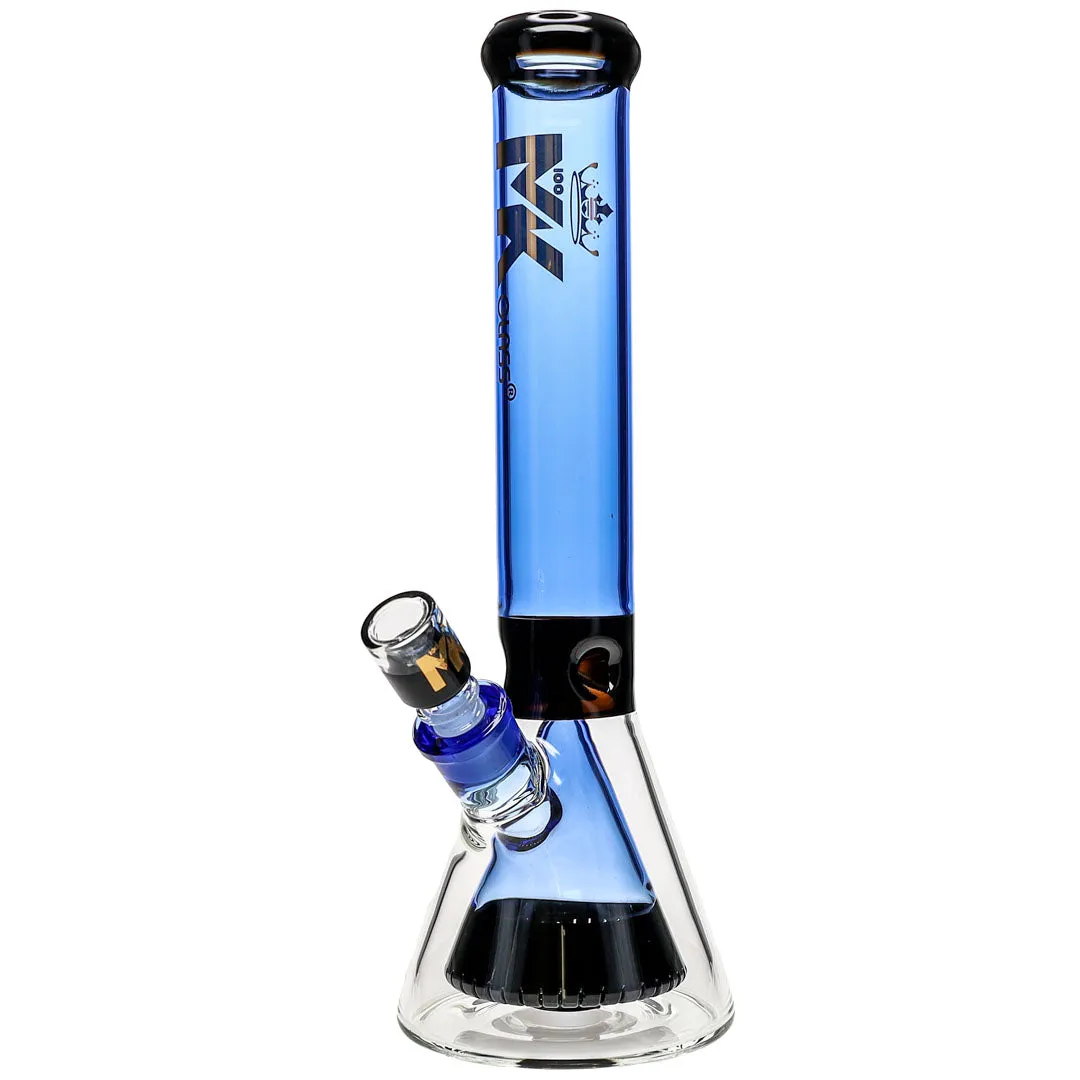 MK100 | Double Pyramid Beaker Bongs