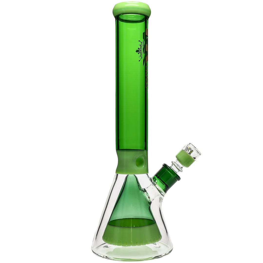 MK100 | Double Pyramid Beaker Bongs