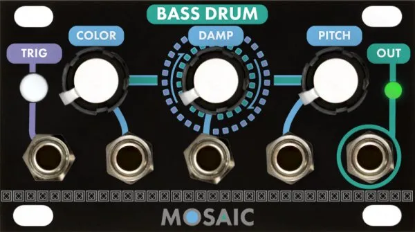 Mosaic Bass Drum