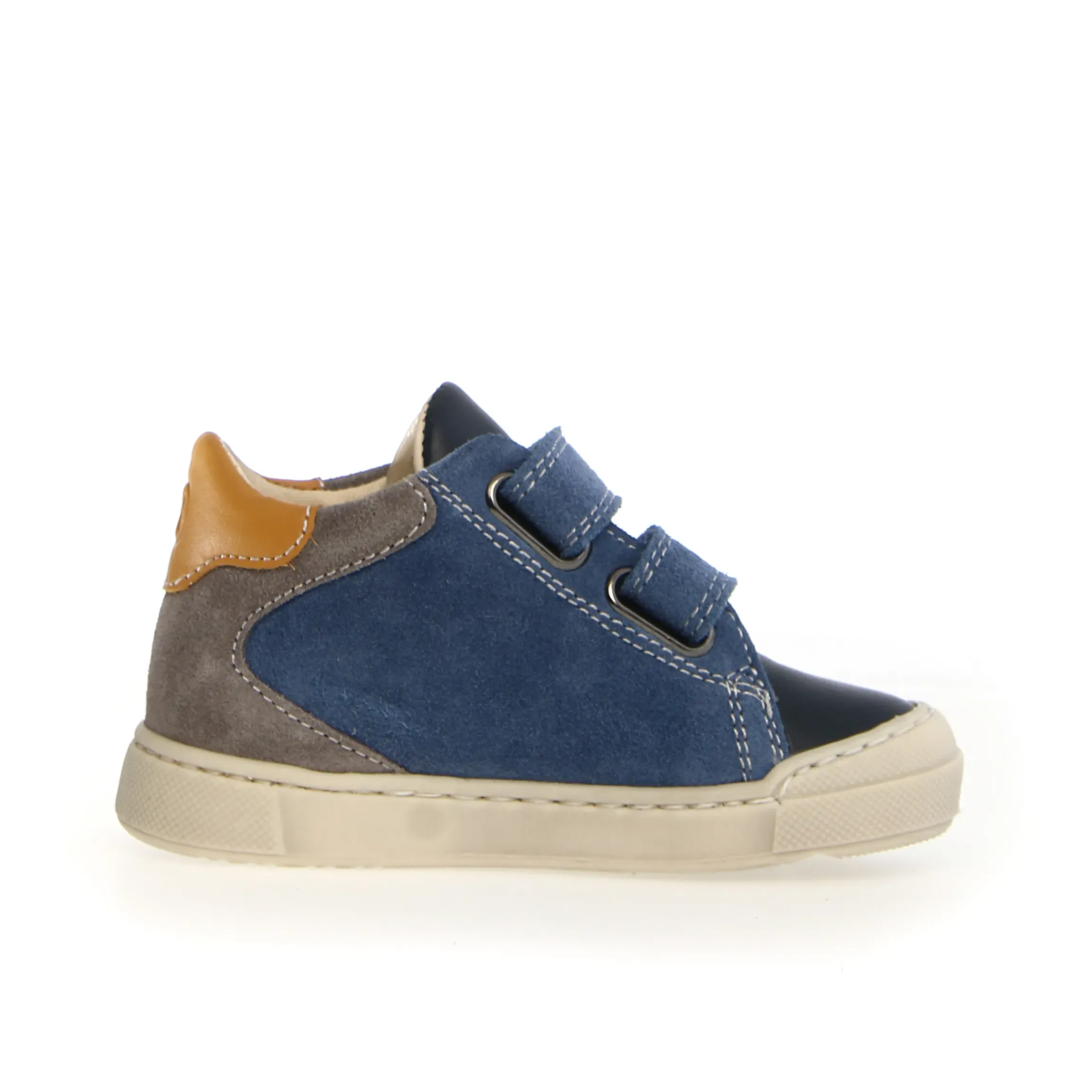 Naturino Nerys Vl Boy's Casual Shoes - Navy/Azure/Dark Grey