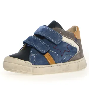 Naturino Nerys Vl Boy's Casual Shoes - Navy/Azure/Dark Grey