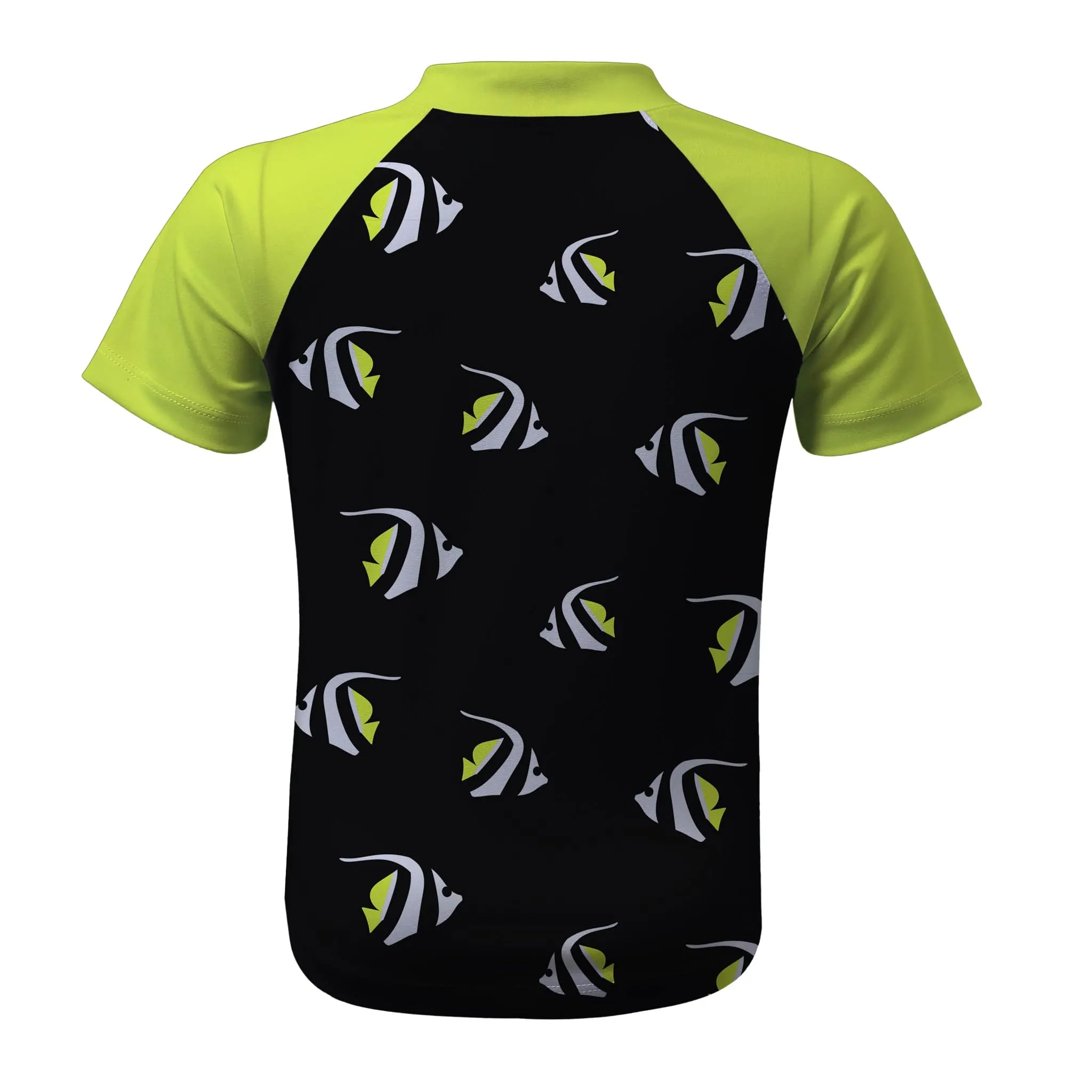 Neon Wimple Fish Short Sleeve Rashie