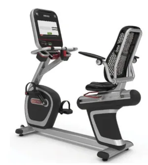 New 2024 Star Trac 8-Series Recumbent Bike w/ 15" HD Touch Screen