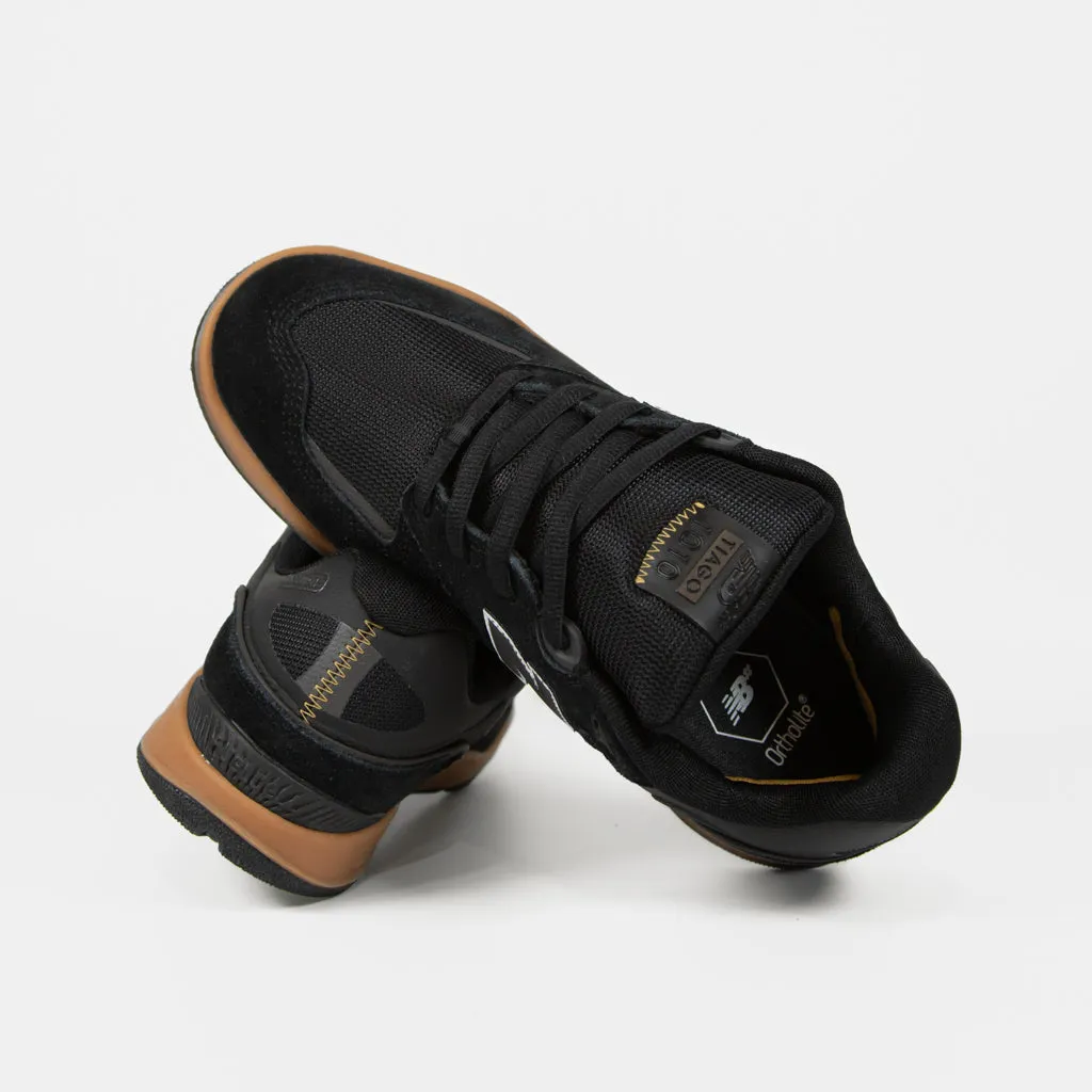 New Balance Numeric - 1010 Tiago Lemos Shoes - Black / Gum